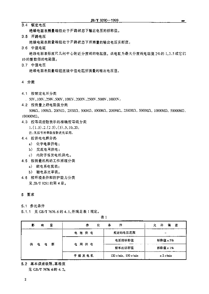 JB/T 9290-1999 标准预览
