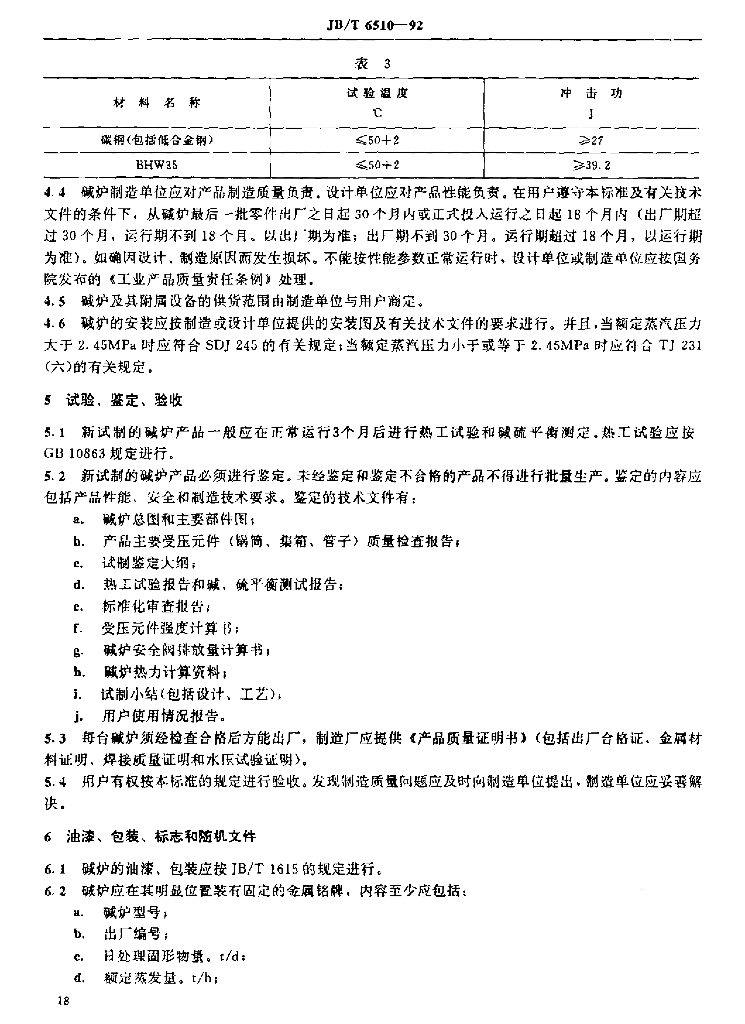 JB/T 6510-1992 标准预览