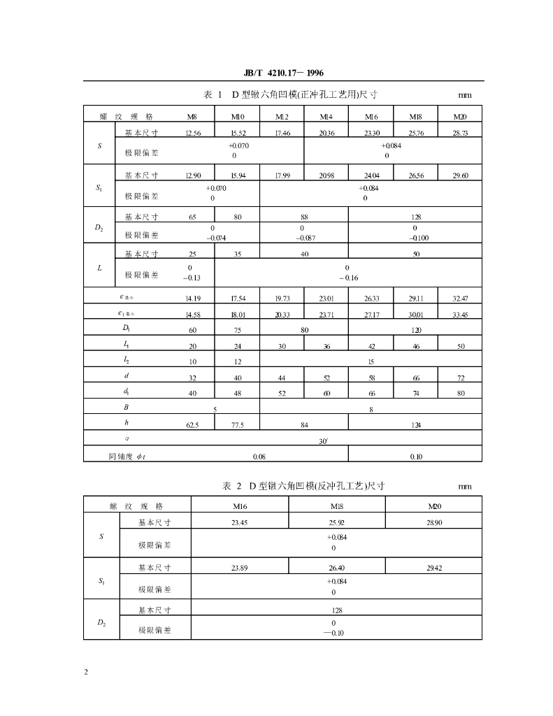 JB/T 4210.17-1996 标准预览