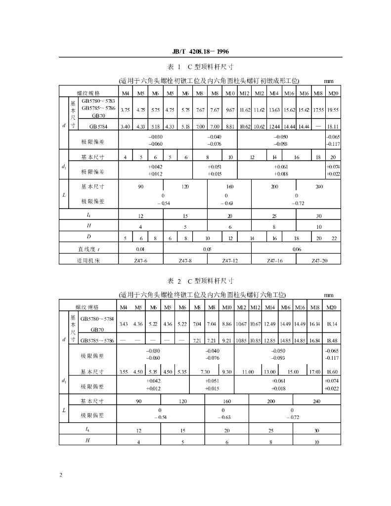 JB/T 4208.18-1996 标准预览