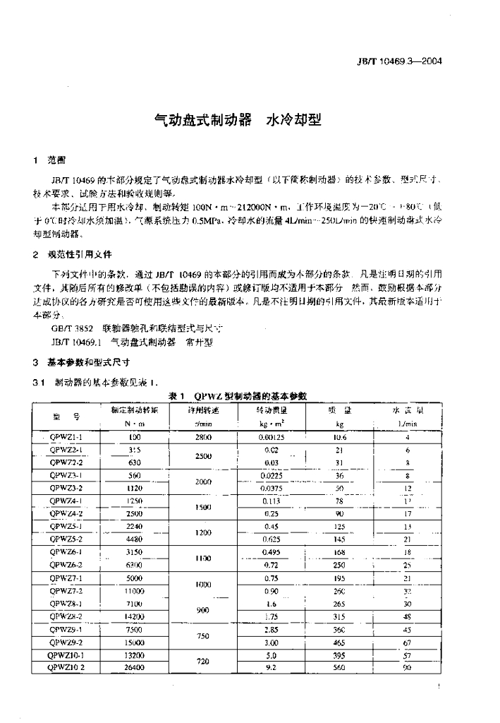 JB/T 10469.3-2004 标准预览