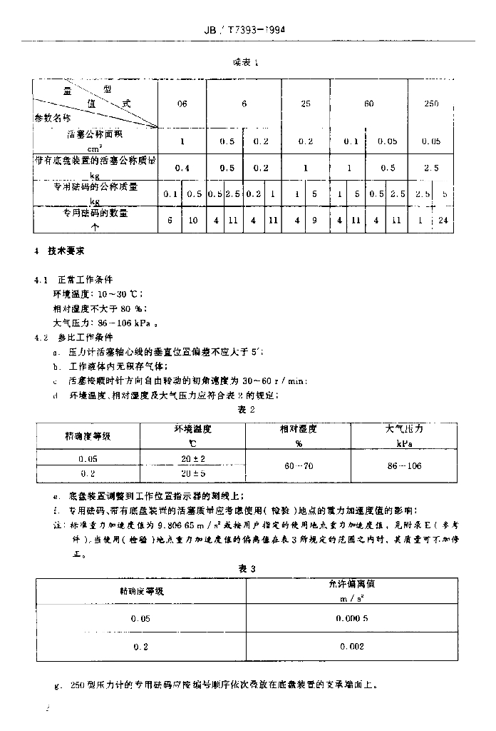 JB/T 7393-1994 标准预览