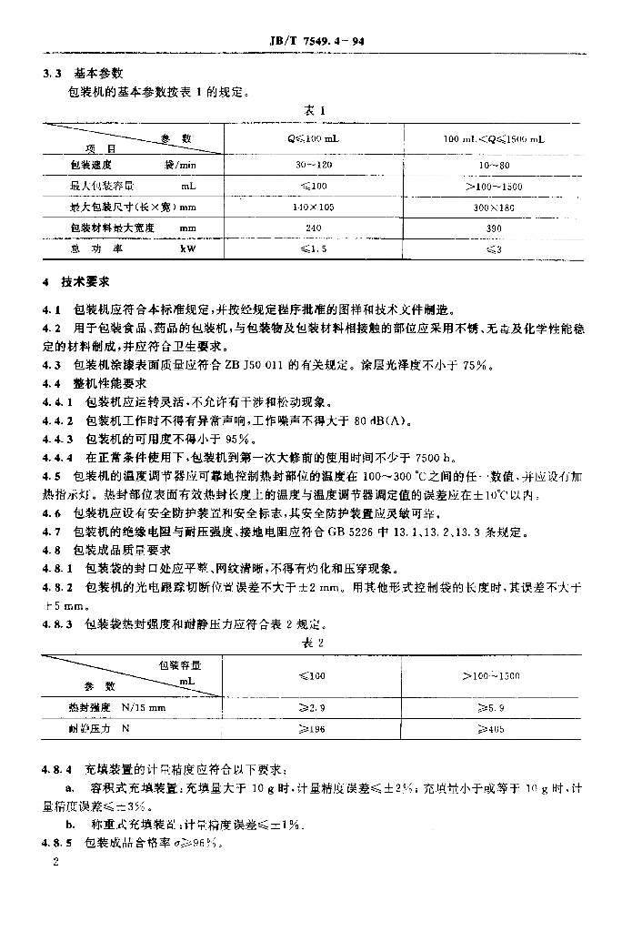 JB/T 7549.4-1994 标准预览