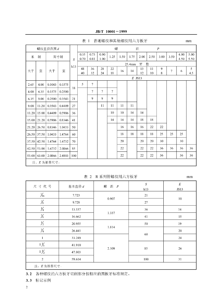 JB/T 10001-1999 标准预览