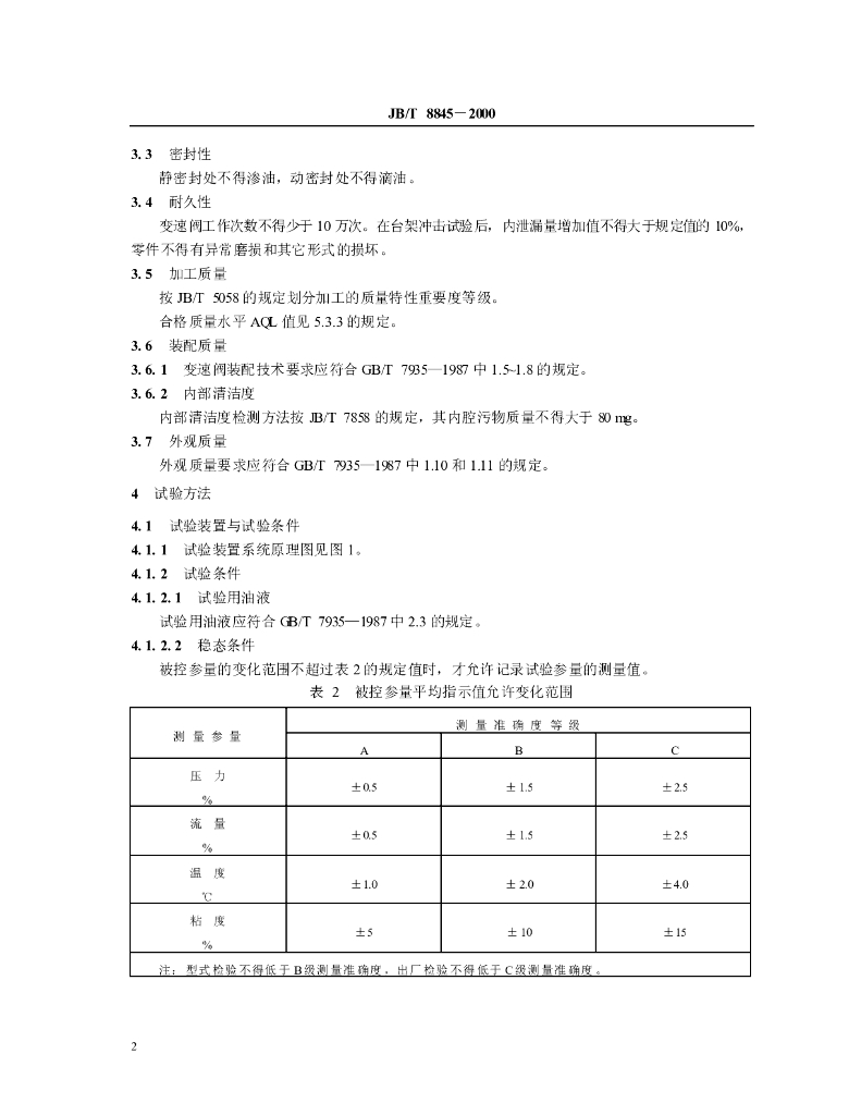 JB/T 8845-2000 标准预览
