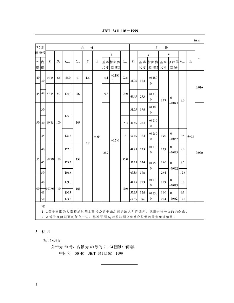 JB/T 3411.108-1999 标准预览