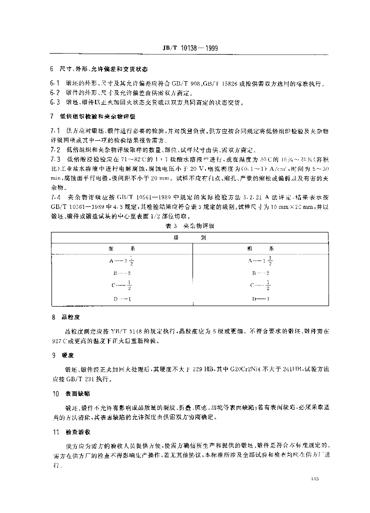 JB/T 10138-1999 标准预览