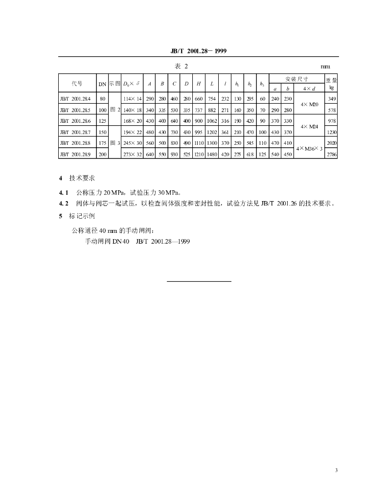 JB/T 2001.28-1999 标准预览