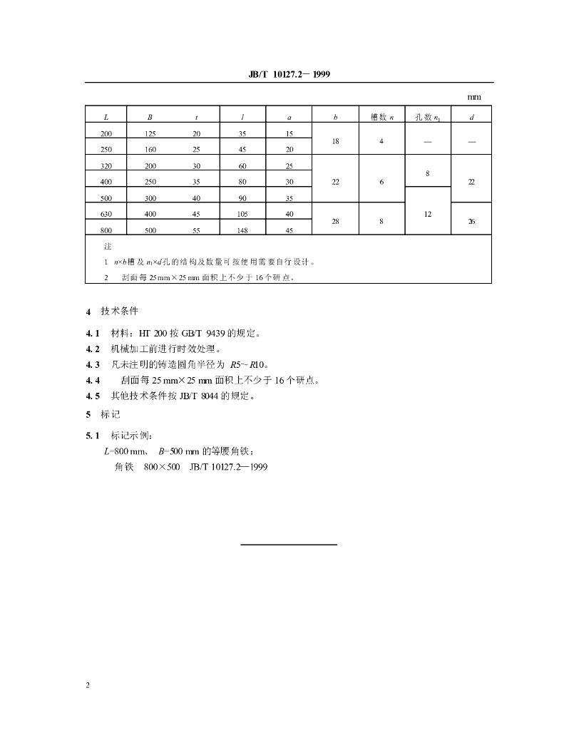 JB/T 10127.2-1999 标准预览