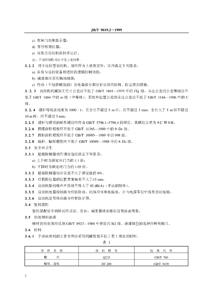 JB/T 9019.2-1999 标准预览