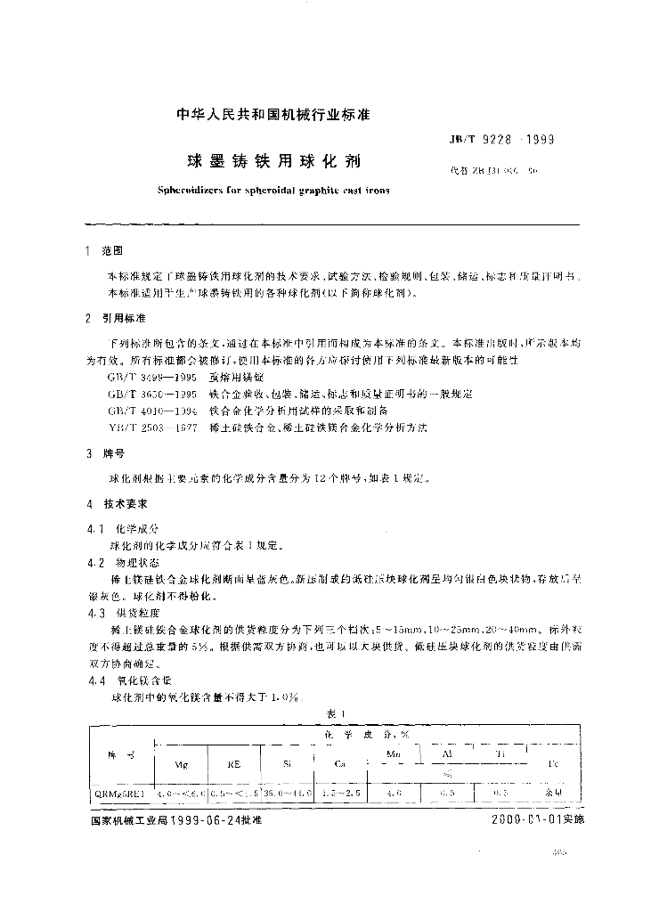 JB/T 9228-1999 标准预览