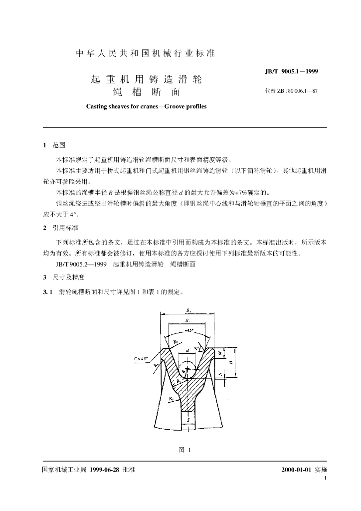 JB/T 9005.1-1999 标准预览