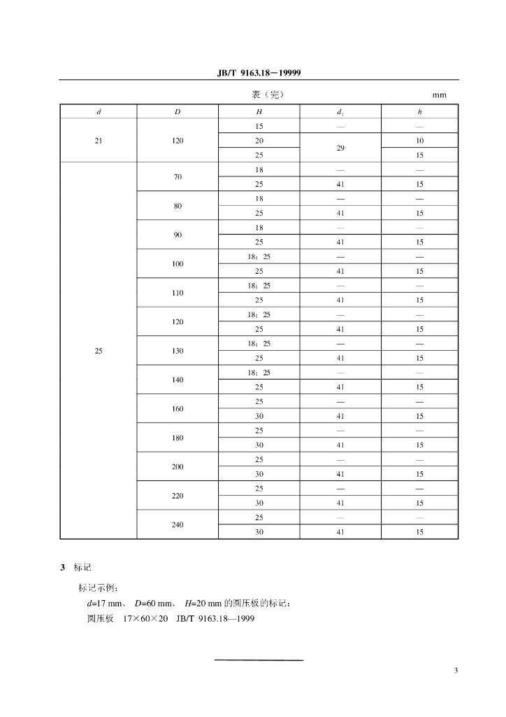 JB/T 9163.18-1999 标准预览