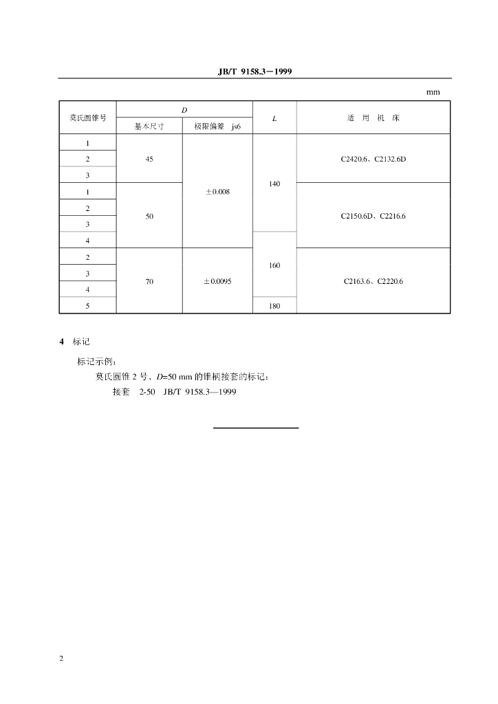 JB/T 9158.3-1999 标准预览