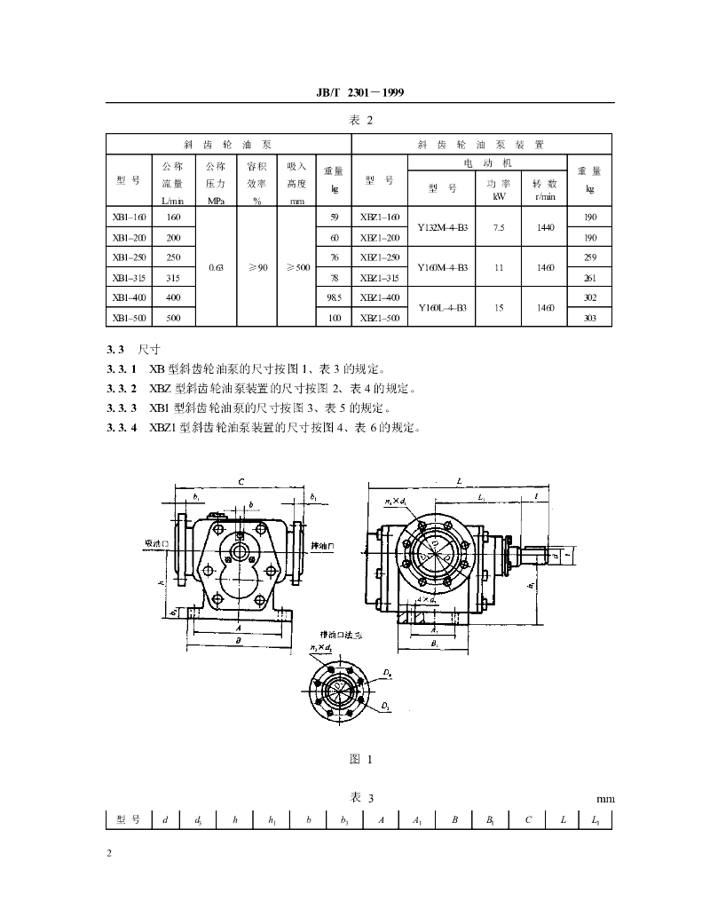 JB/T 2301-1999 标准预览