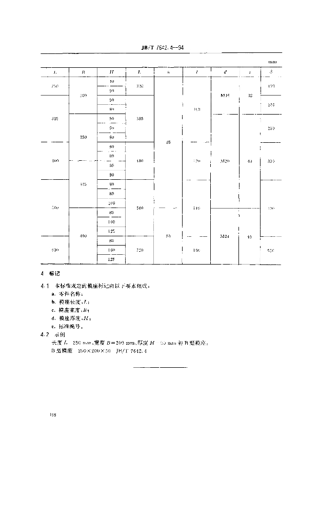 JB/T 7642.4-1994 标准预览
