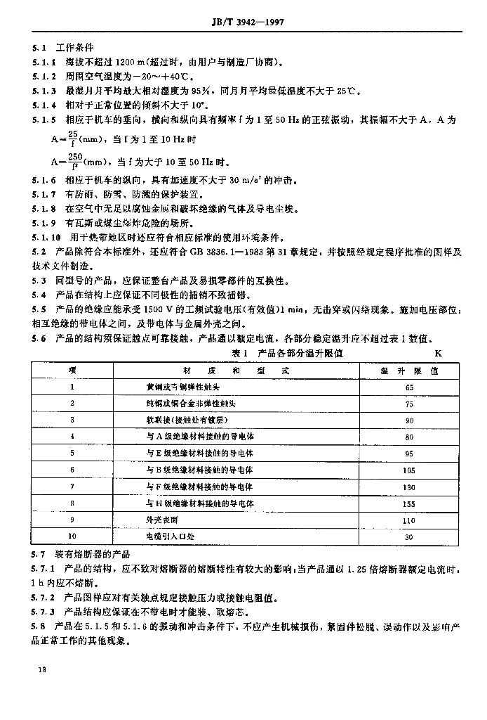 JB/T 3942-1997 标准预览