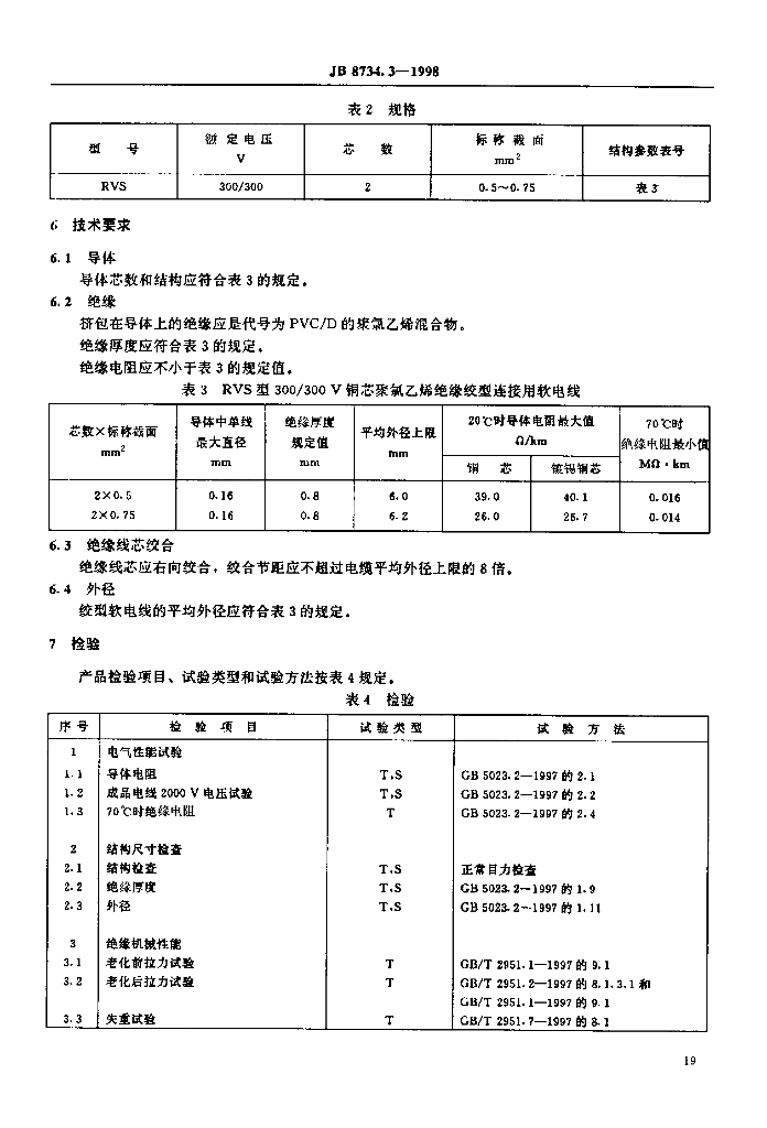 JB 8734.3-1998 标准预览