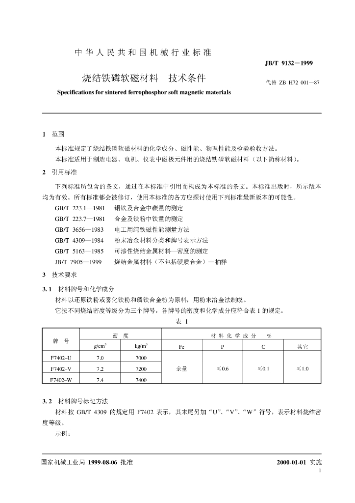 JB/T 9132-1999 标准预览