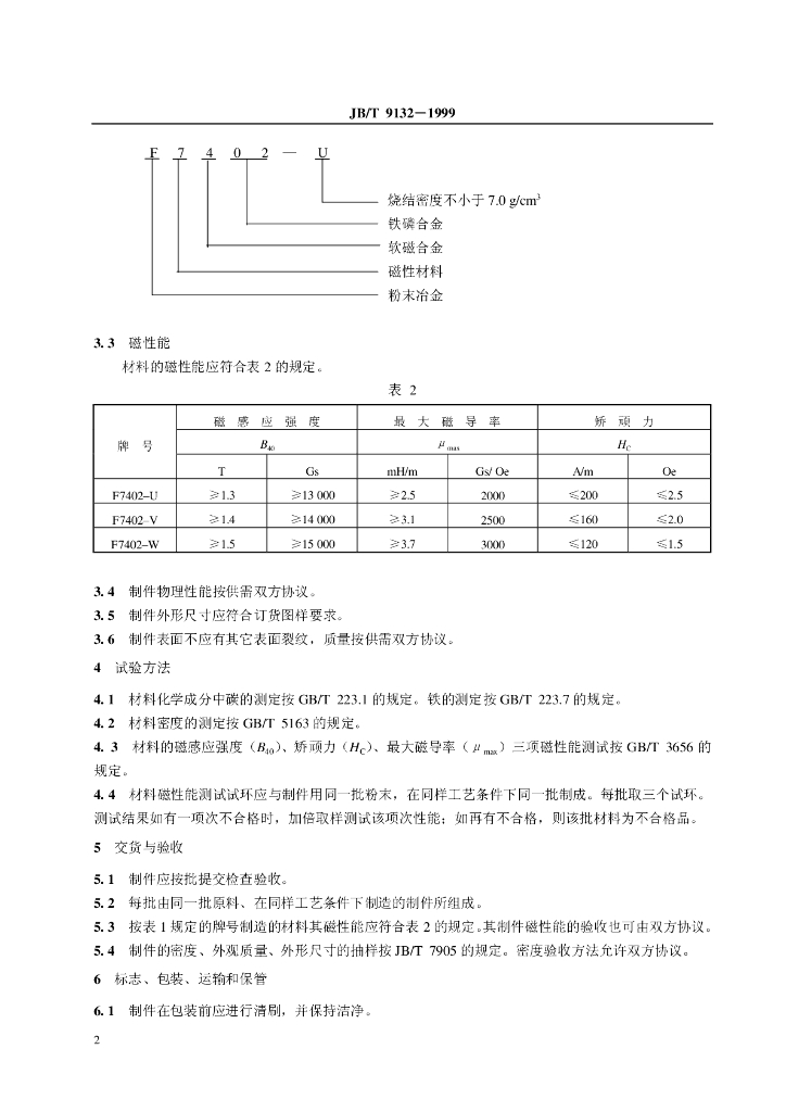 JB/T 9132-1999 标准预览