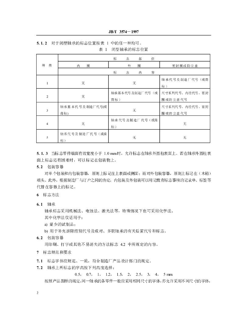 JB/T 3574-1997 标准预览