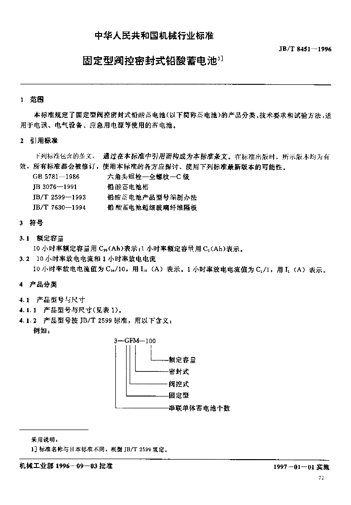 JB/T 8451-1996 标准预览