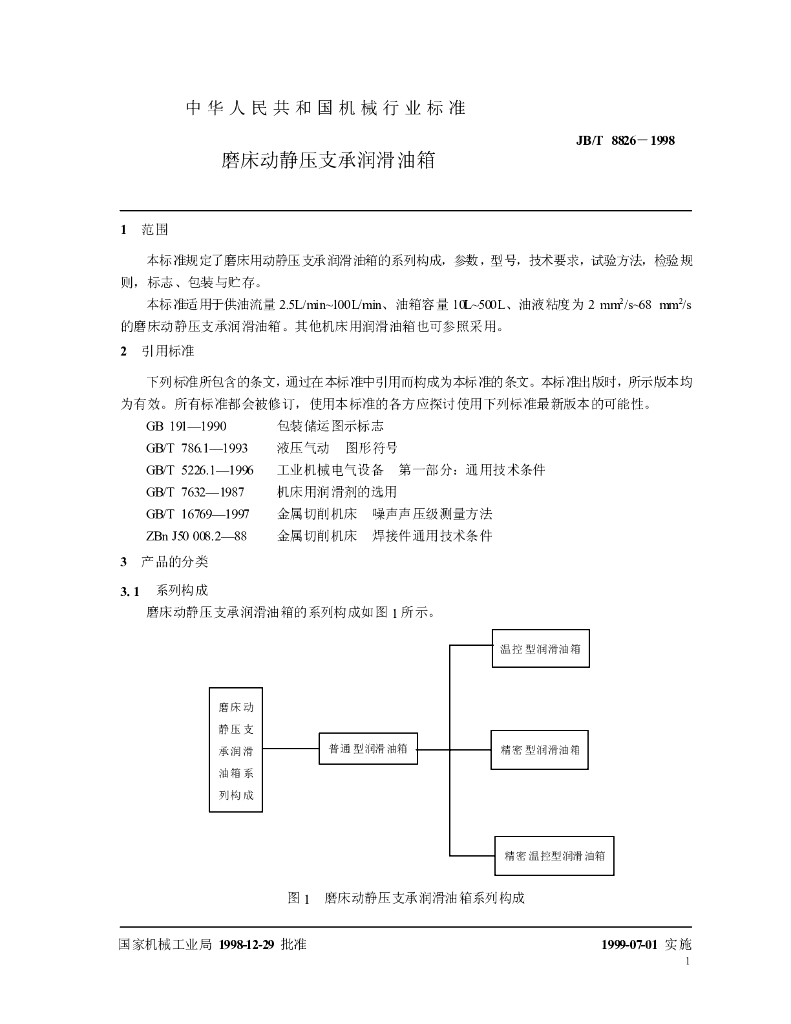 JB/T 8826-1998 标准预览