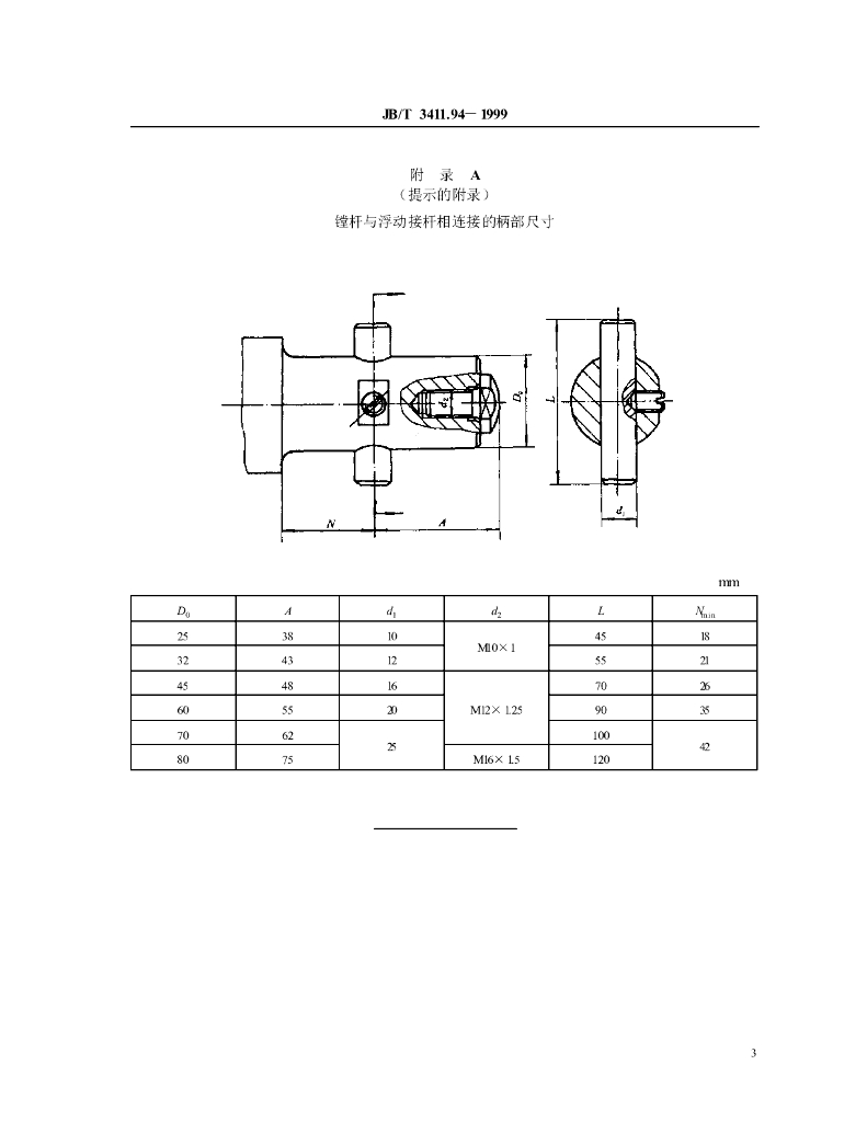 JB/T 3411.94-1999 标准预览