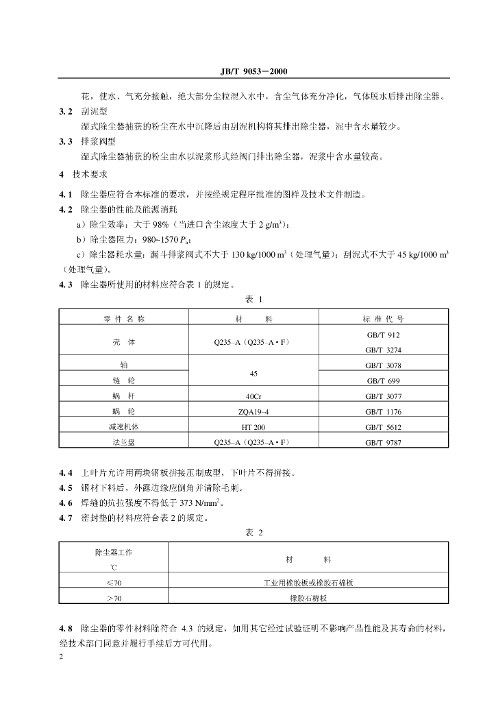 JB/T 9053-2000 标准预览