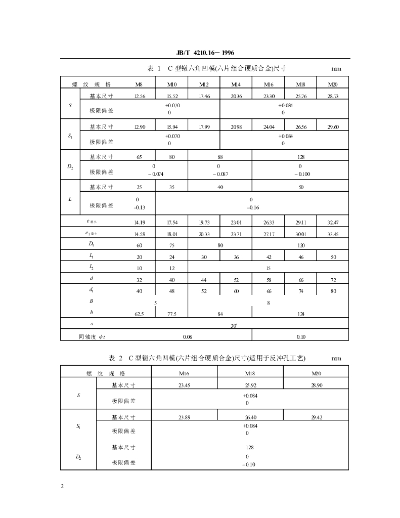 JB/T 4210.16-1996 标准预览