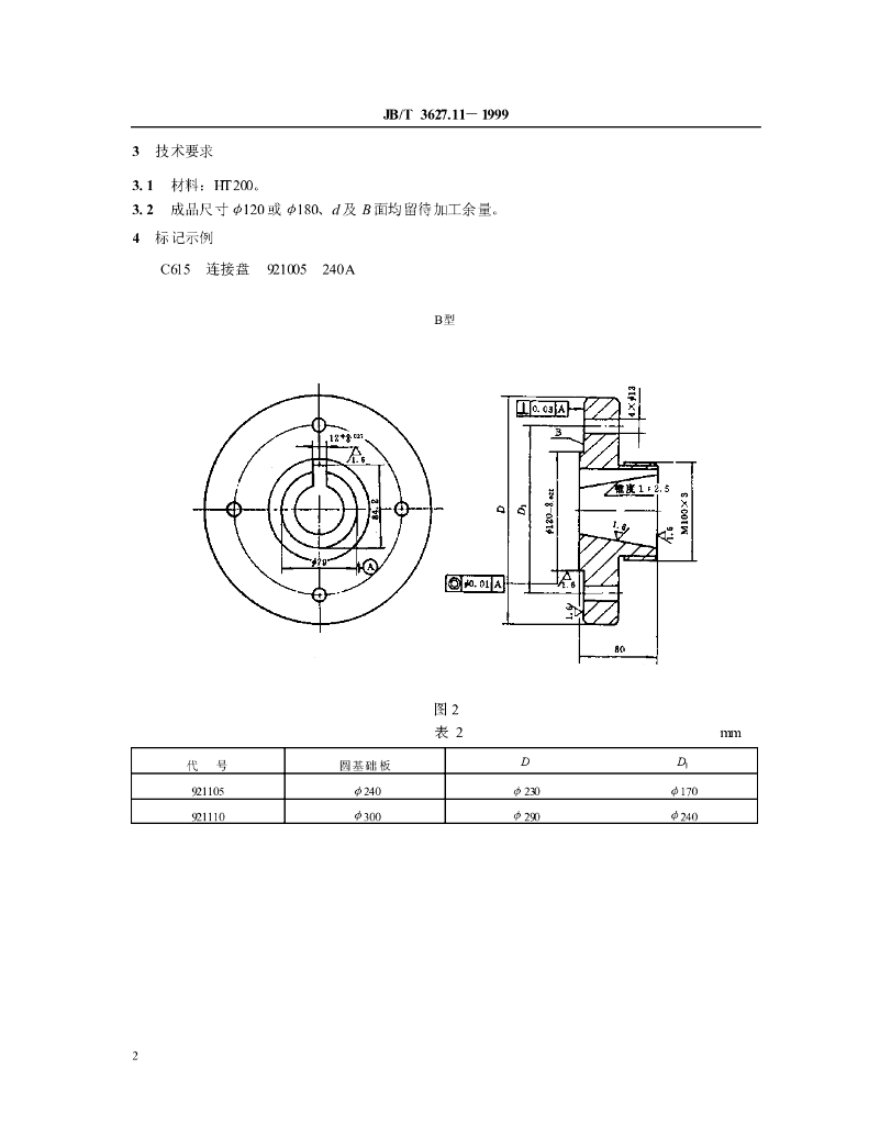 JB/T 3627.11-1999 标准预览