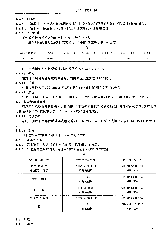 JB/T 6535-1992 标准预览