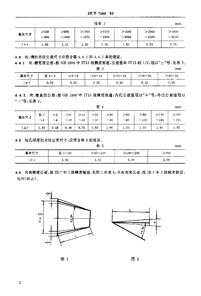 JB/T 7164-1993 标准预览