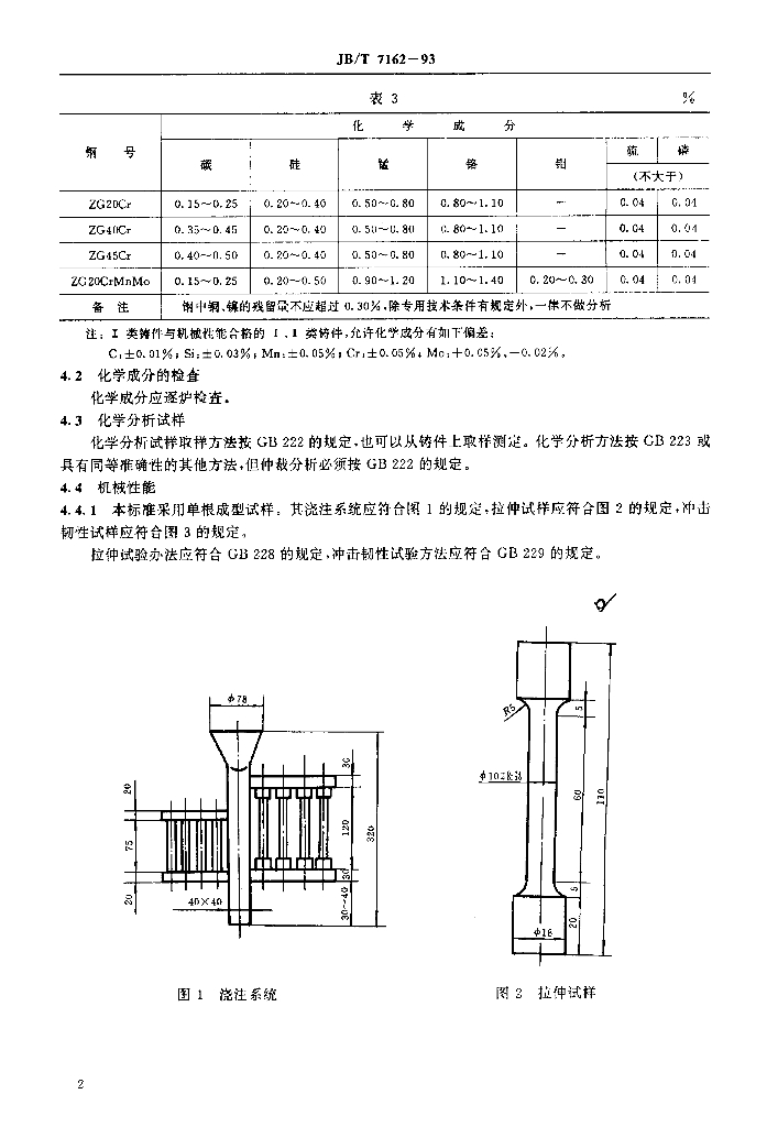 JB/T 7162-1993 标准预览