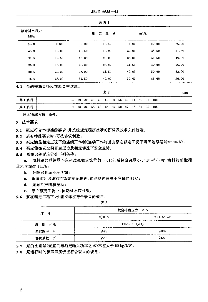 JB/T 6538-1992 标准预览