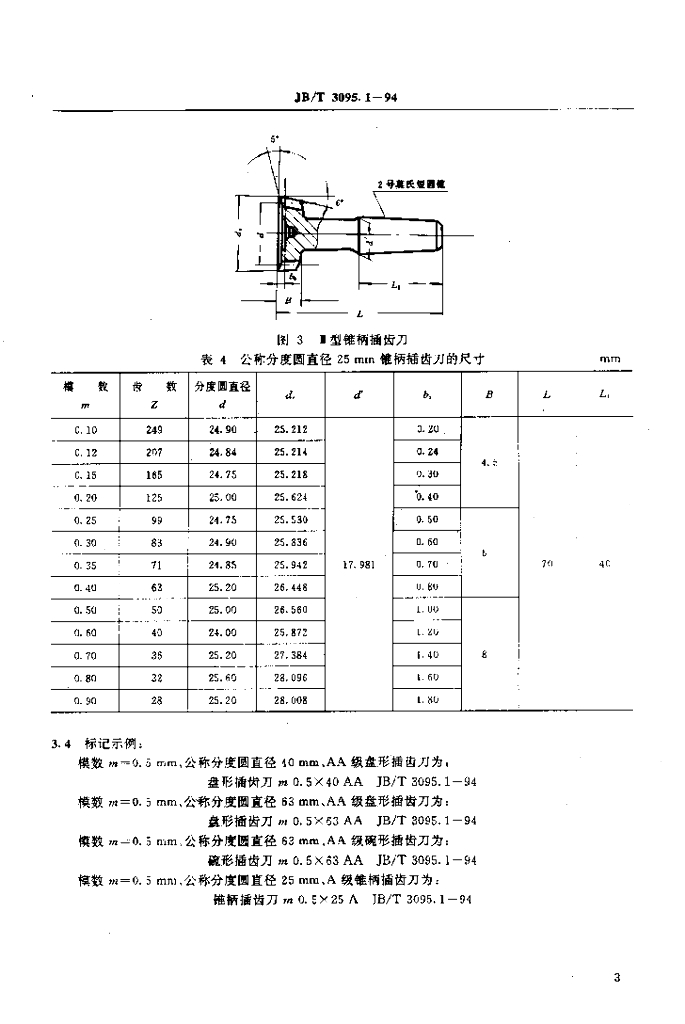 JB/T 3095.1-1994 标准预览
