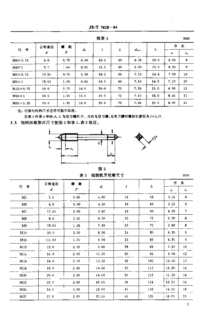 JB/T 7428-1994 标准预览