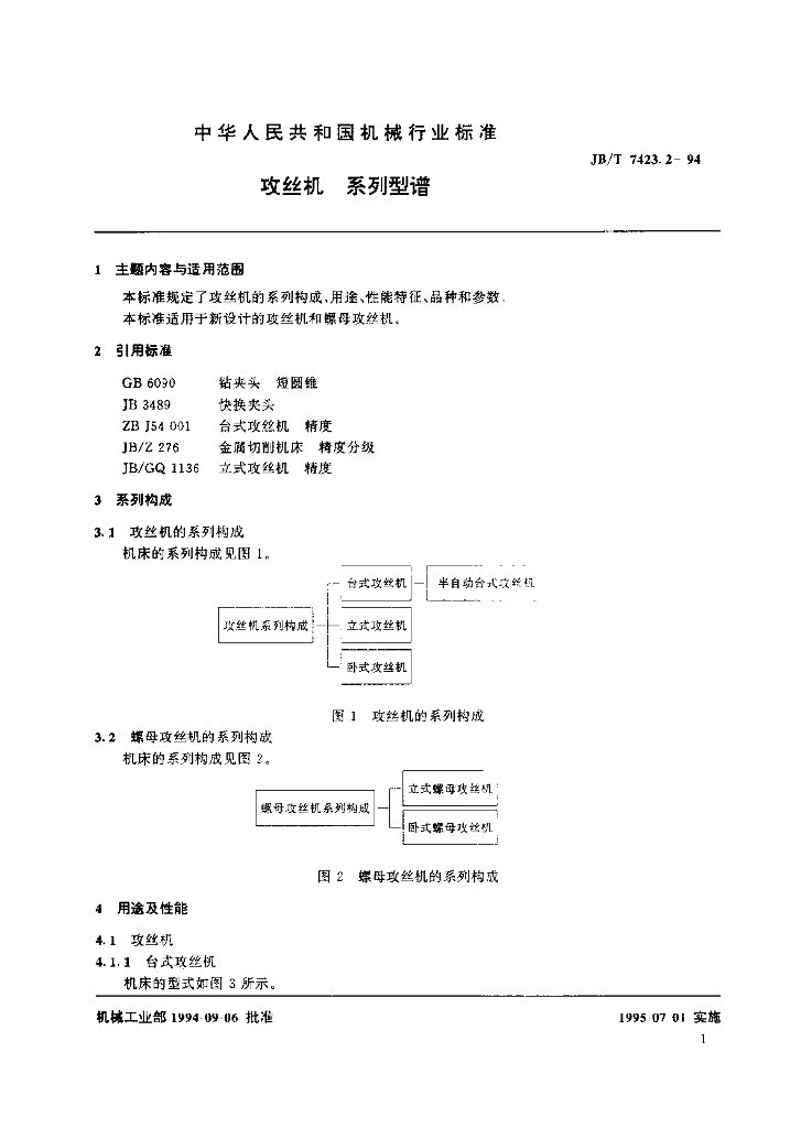 JB/T 7423.2-1994 标准预览
