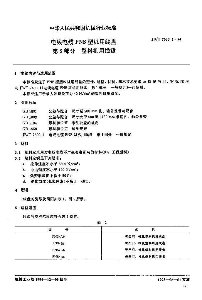 JB/T 7600.5-1994 标准预览