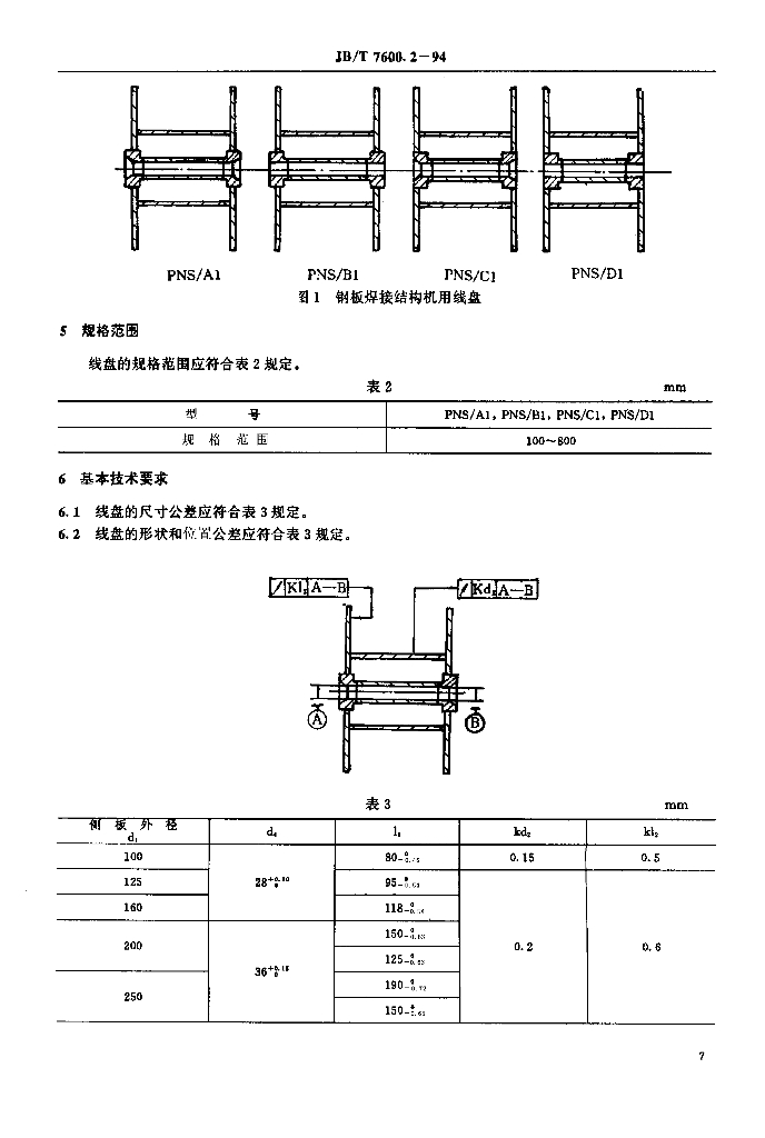 JB/T 7600.2-1994 标准预览