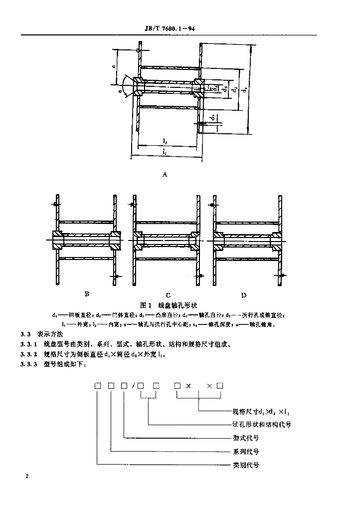 JB/T 7600.1-1994 标准预览