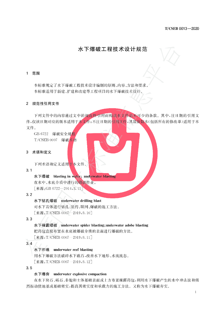 T/CSEB 0013-2020 标准预览