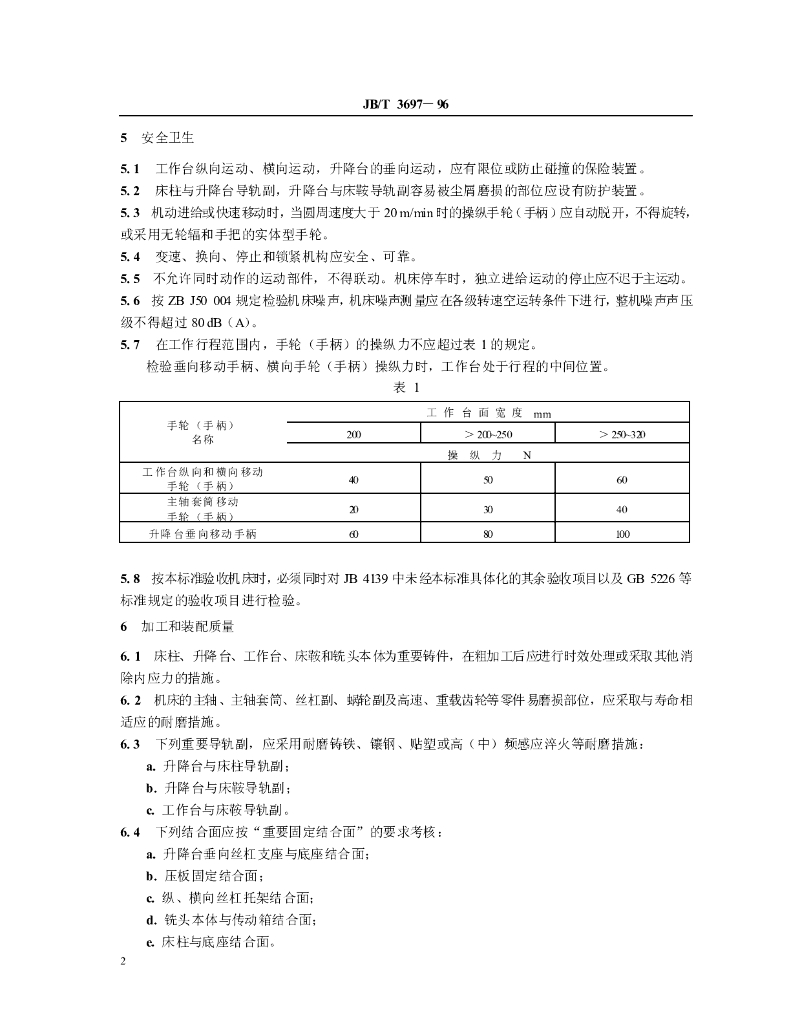 JB/T 3697-1996 标准预览