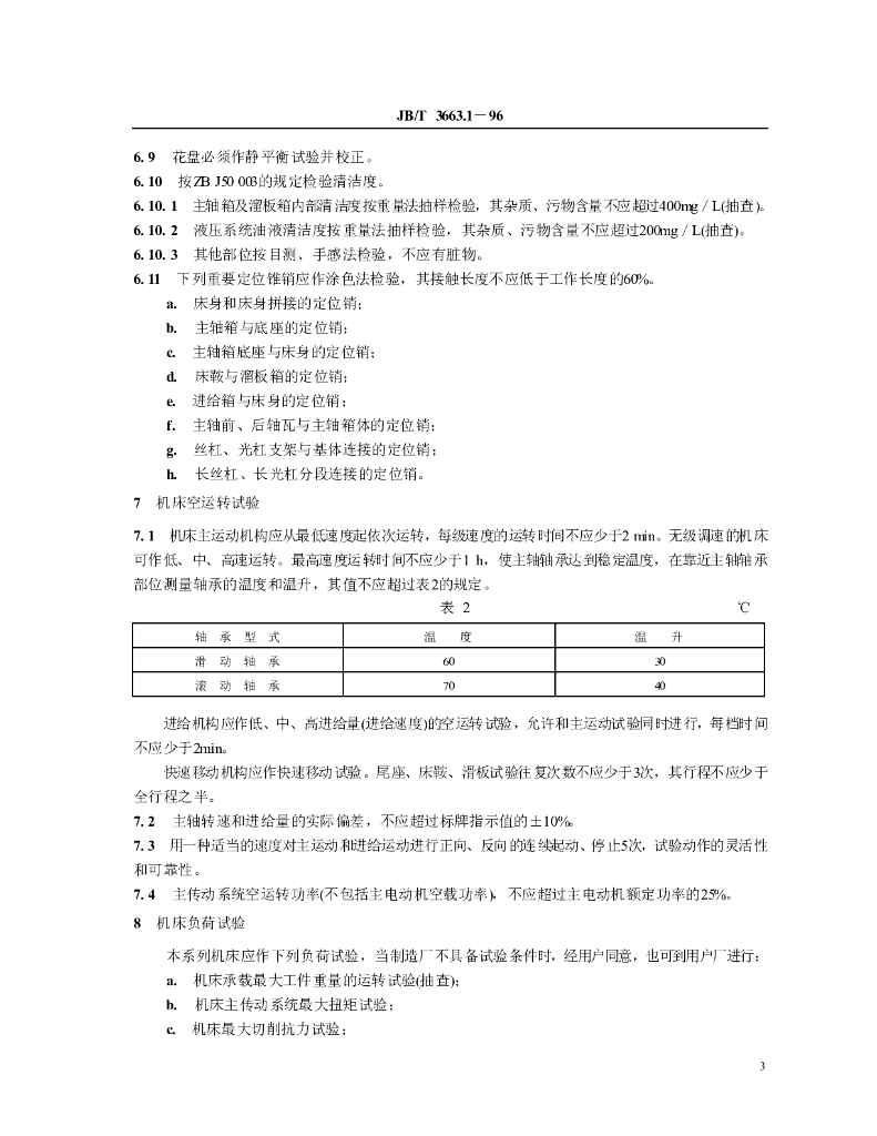 JB/T 3663.1-1996 标准预览