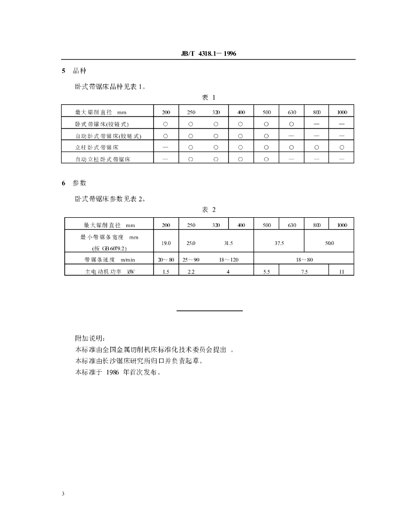JB/T 4318.1-1996 标准预览