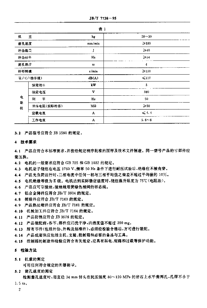 JB/T 7738-1995 标准预览