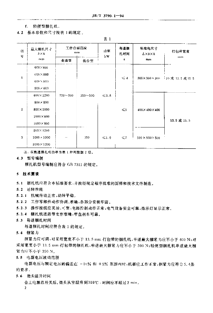 JB/T 3790.1-1994 标准预览