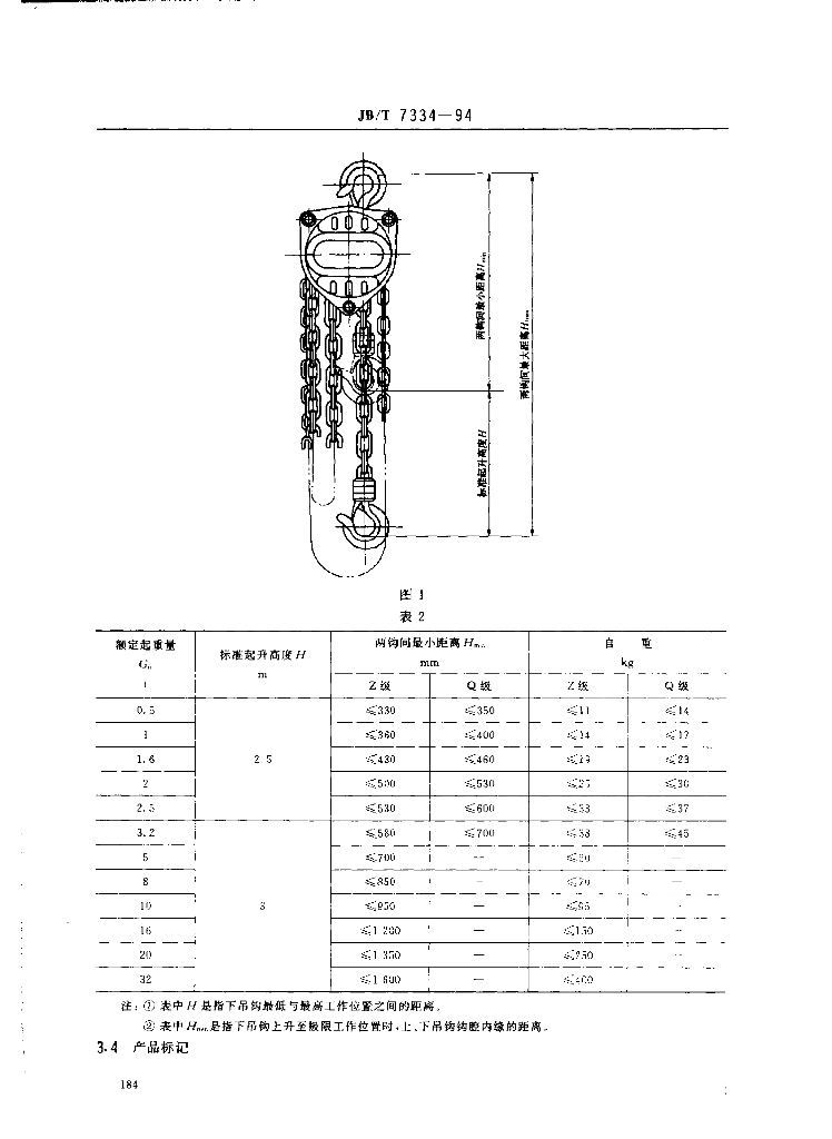 JB/T 7334-1994 标准预览