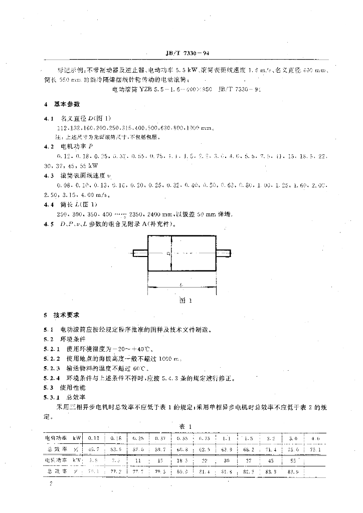 JB/T 7330-1994 标准预览