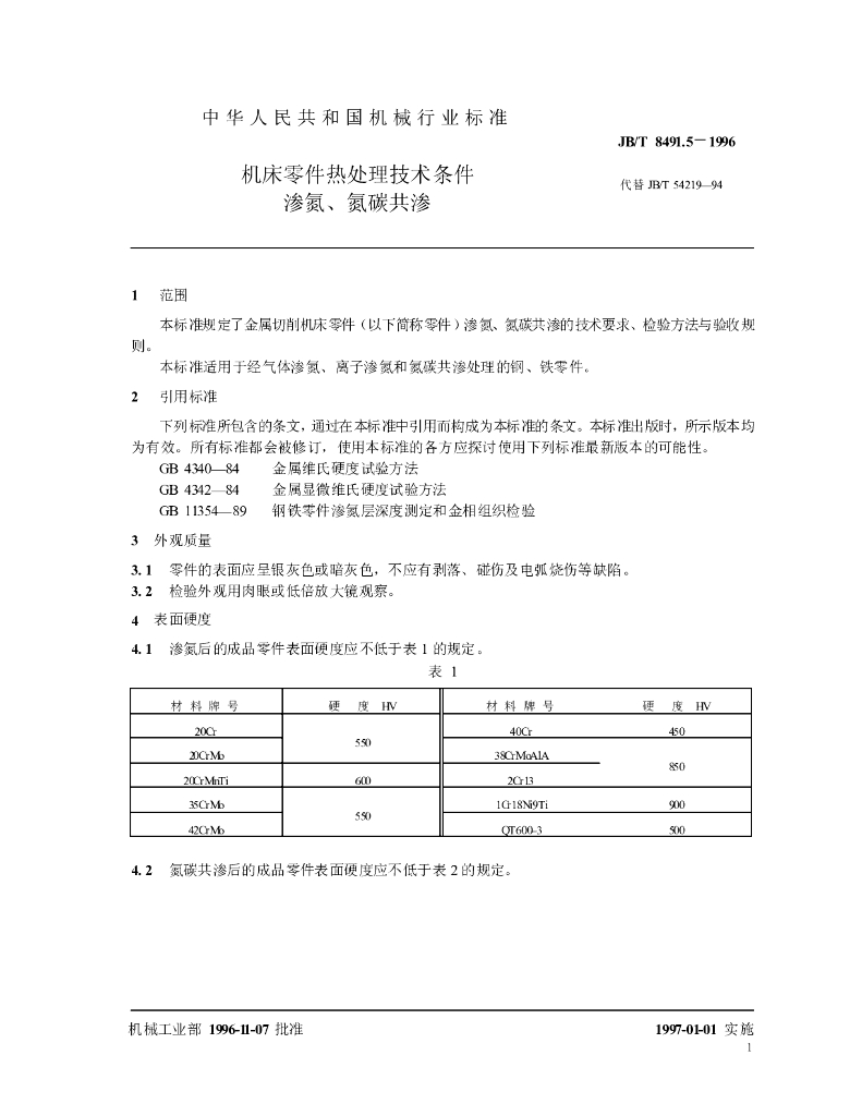 JB/T 8491.5-1996 标准预览